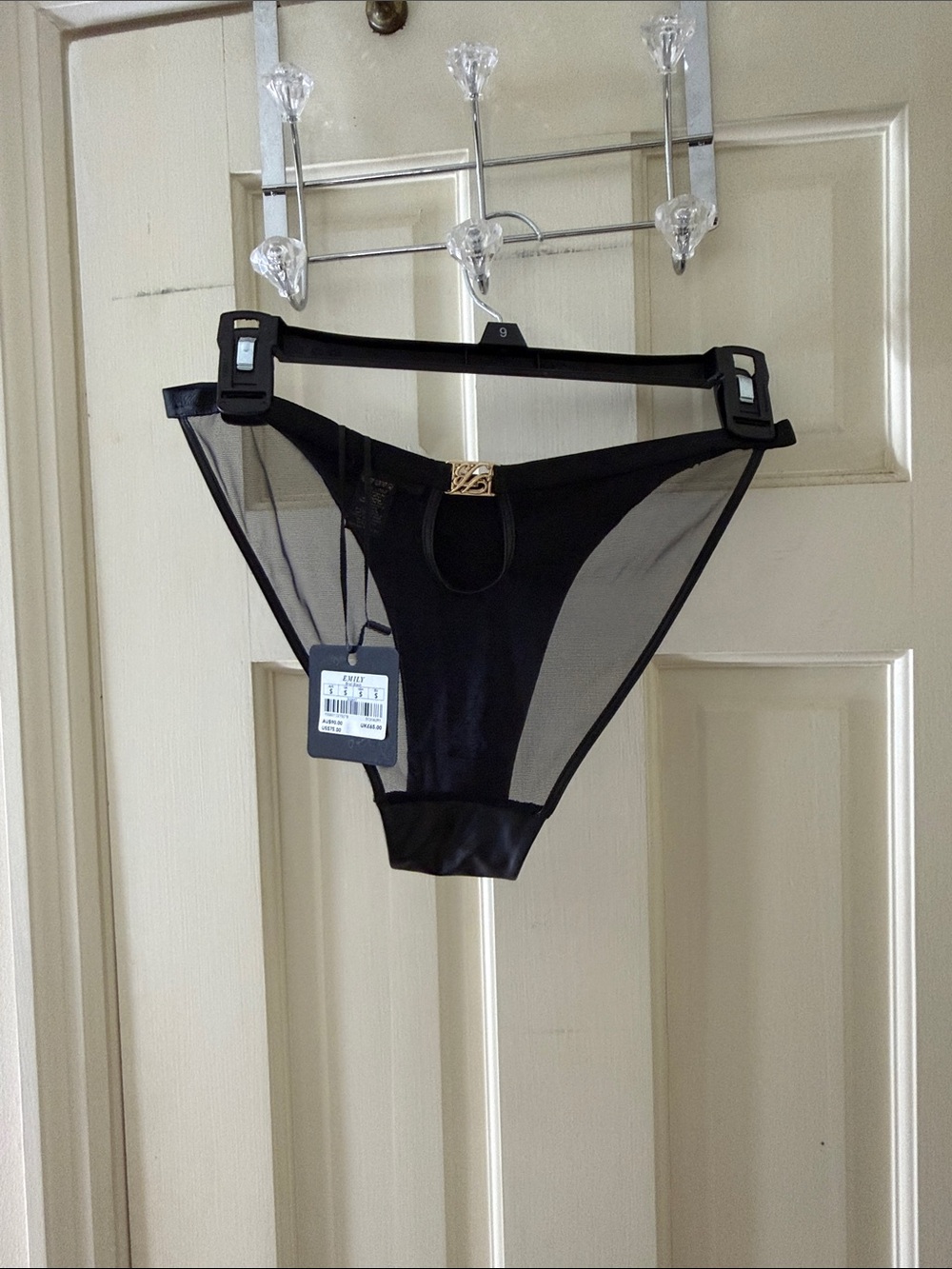 Honey Birdette Emily Nero Brief Panty - Picture 6 of 7